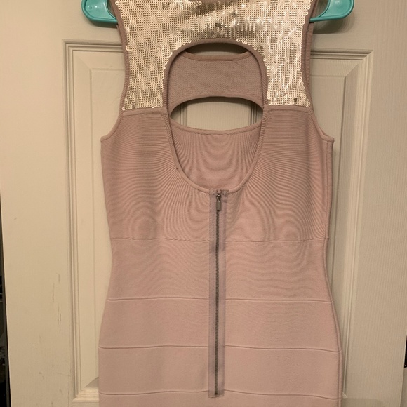 BCBG BANDAGE DRESS SEQUINED - Picture 3 of 3